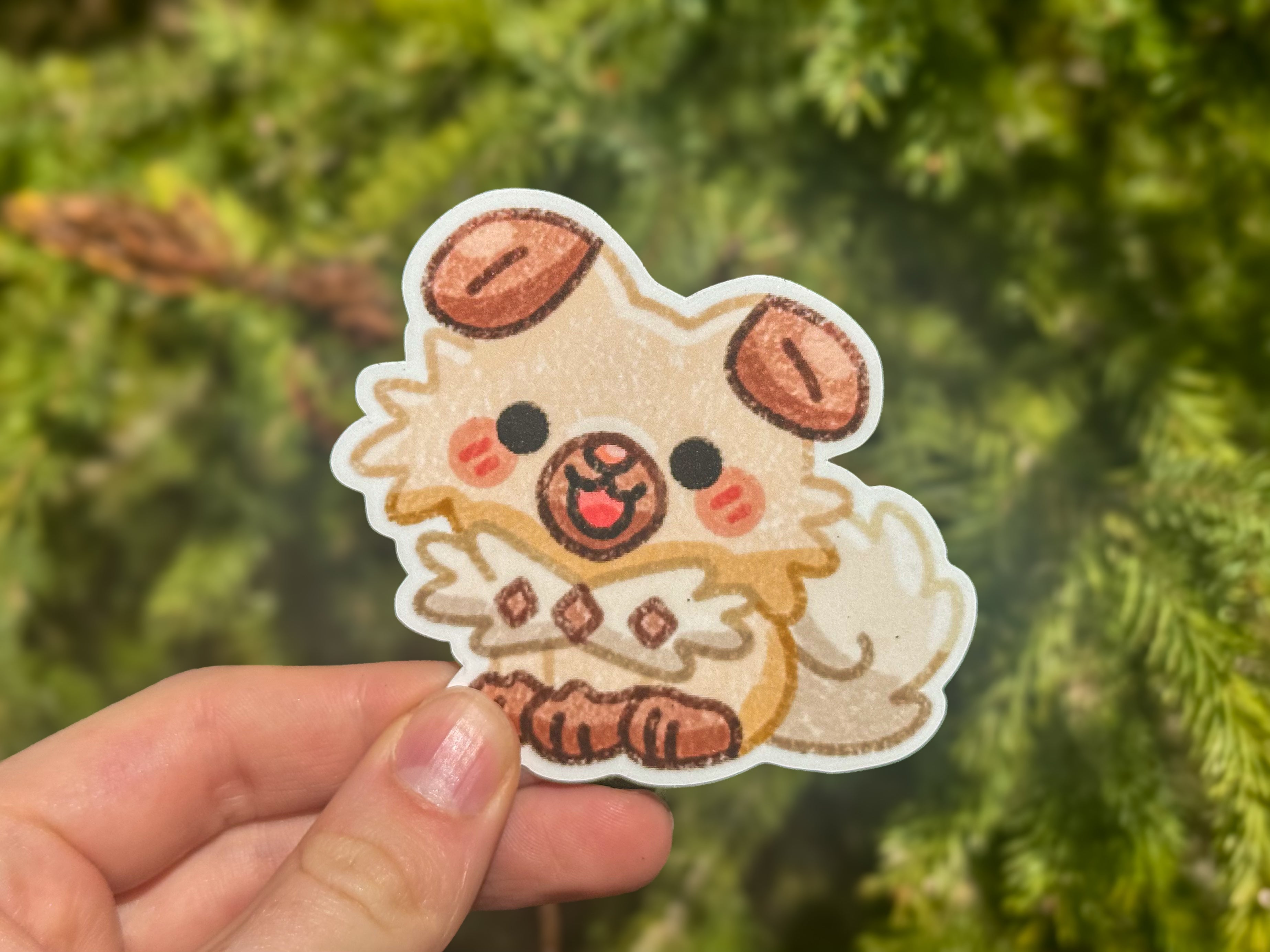 rockruff sticker