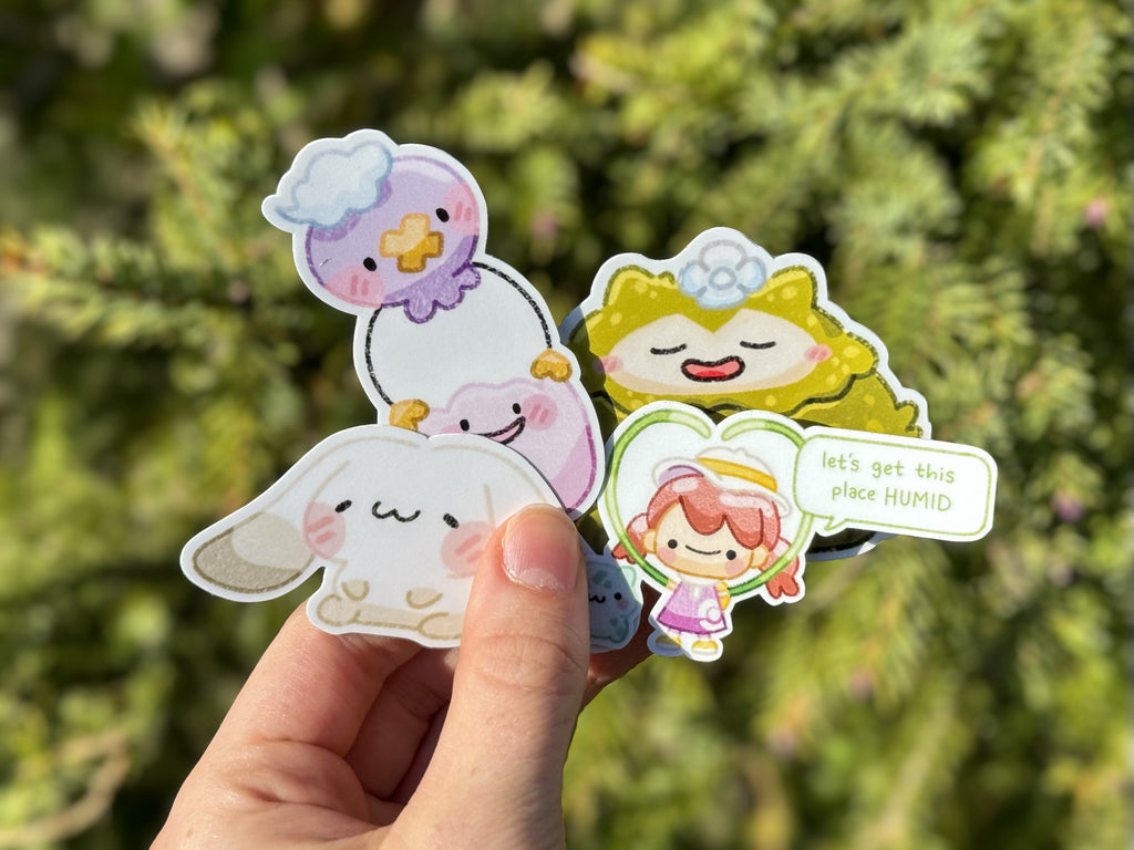 pokopia sticker pack